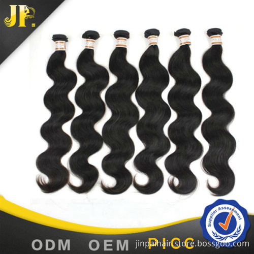 2015 JP hot selling cheap body wave unprocessed virgin mogonlian loose wave hair